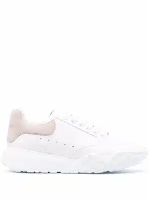 Alexander McQueen Court low-top sneakers - Wit