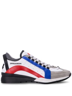 Dsquared2 Sneakers met geborduurd logo - Grijs