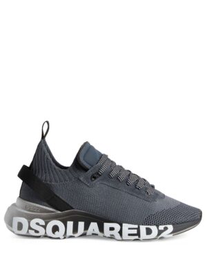 Dsquared2 logo-print low-top sneakers - Grijs