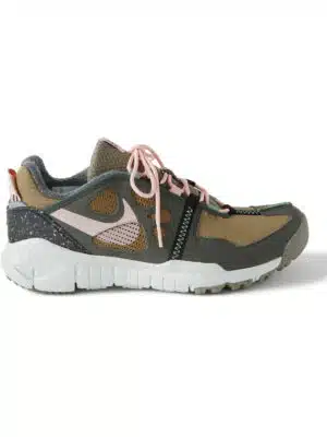 Nike - Free Terra Vista Panelled Canvas Sneakers - Men - Brown - US 7