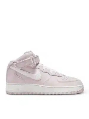 Nike - Nike Air Force 1 Mid Suede Sneakers - Men - White - US 8