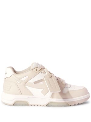 Off-White Out Of Office leren sneakers - Wit