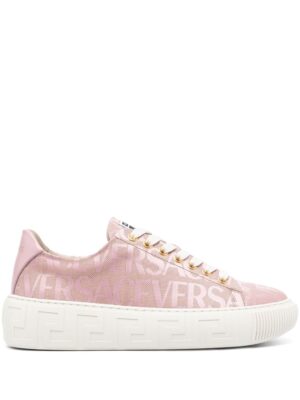 Versace Versace Allover Greca sneakers - Roze