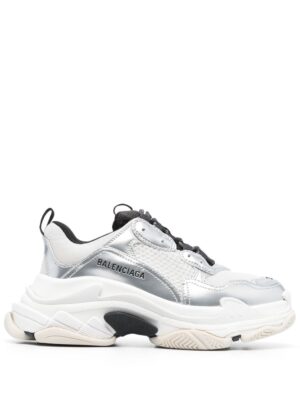 Balenciaga Triple S low-top sneakers - Zilver