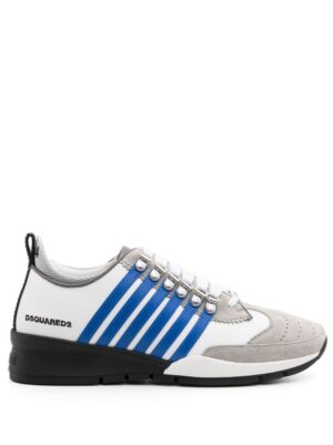 Dsquared2 Boxer striped low-top sneakers - Wit