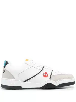 Dsquared2 x Pac-Man panelled low-top sneakers - Wit