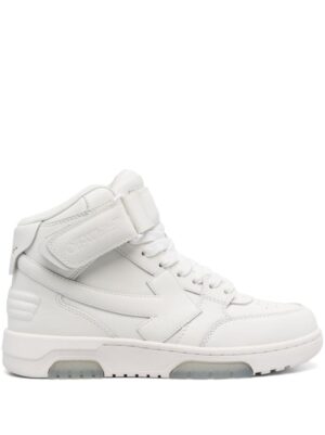 Off-White Out Of Office mid-top sneakers - Wit
