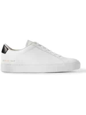Common Projects - Retro Classic Leather Sneakers - Men - White - EU 45