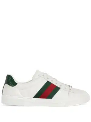 Gucci Ace leather sneakers - Wit