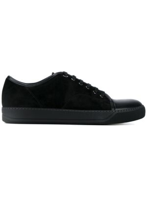 Lanvin afgetopte teen sneakers - Zwart
