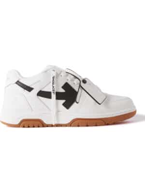 Off-White - Out of Office Leather Sneakers - Men - White - EU 41
