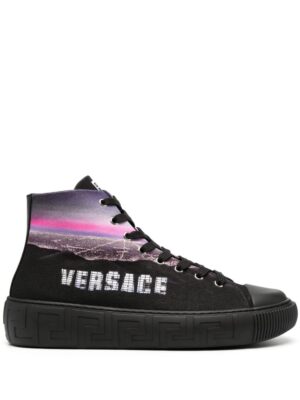Versace Versace Hills high-top sneakers - Zwart