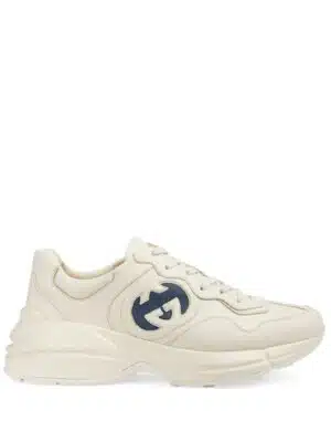 Gucci Rython leren sneakers - Wit