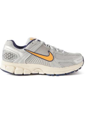 Nike - Zoom Vomero 5 Rubber-Trimmed Mesh and Leather Sneakers - Men - Gray - US 6.5