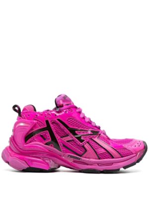 Balenciaga Rubber sneakers met mesh vlak - Roze