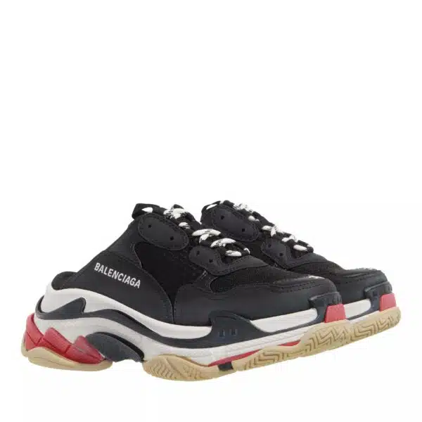 Balenciaga Sneakers - Triple S Mule in zwart