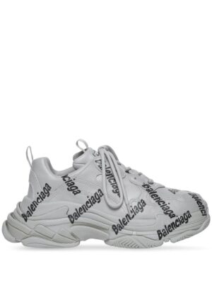 Balenciaga Triple S sneakers met logoprint - Grijs