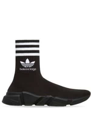 Balenciaga x Adidas Speed high-top sneakers - Zwart