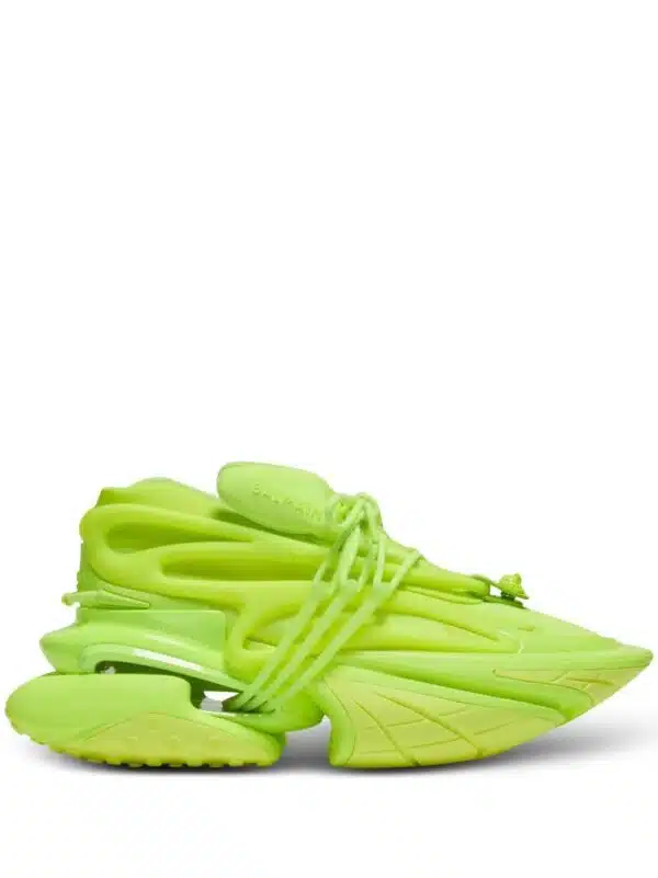 Balmain Unicorn sneakers van neopreen en rubber - Groen