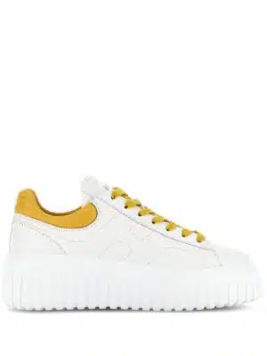 Hogan H-Stripes sneakers met plateauzool - Wit