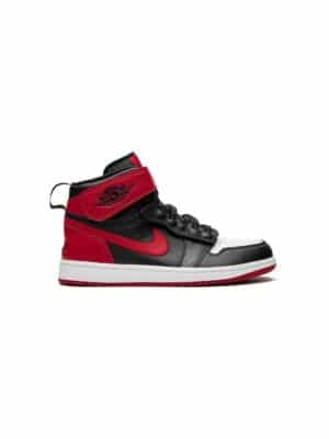 Jordan Air Jordan 1 Hi Flyease "Bred White Toe" sneakers - Zwart