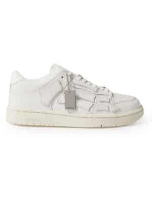 AMIRI - Skel-Top Leather Sneakers - Men - White - EU 45