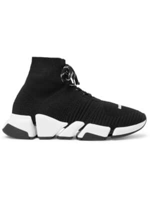 Balenciaga - Speed 2.0 Stretch-Knit Sneakers - Men - Black - EU 43