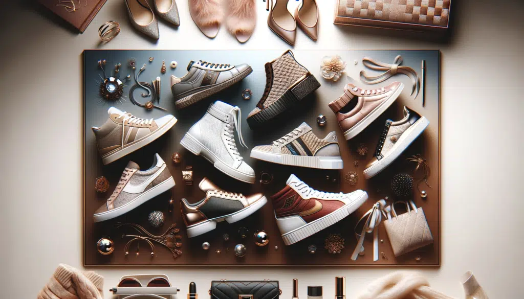 Etiquette van Designer Sneakers
