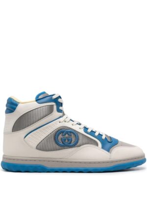 Gucci Mac80 high-top leather sneakers - Grijs