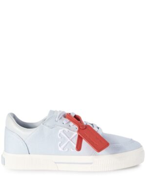 Off-White New Low Vulcanized canvas sneakers - Blauw