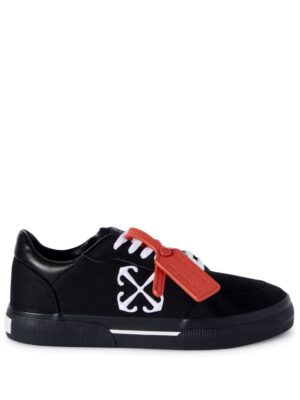 Off-White New Low Vulcanized canvas sneakers - Zwart