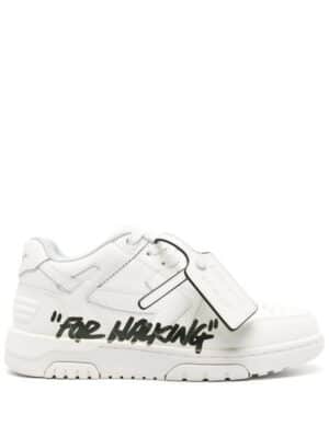 Off-White Out Of Office "For Walking" leren sneakers - Wit