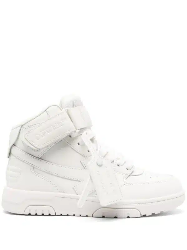 Off-White Out Of Office high-top sneakers - Wit