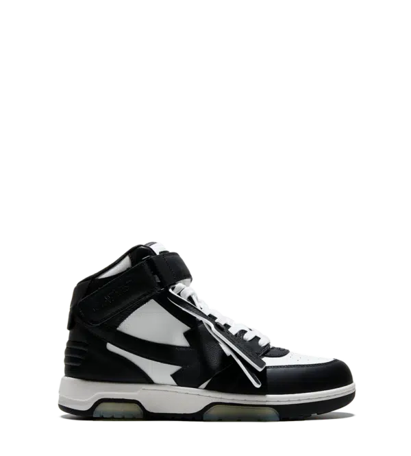 Out Of Office Mid-top Sneaker White Black - 42