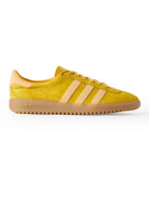 adidas Originals - Bermuda Suede Sneakers - Men - Yellow - UK 11.5