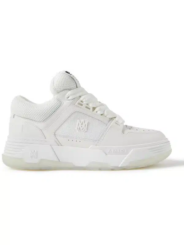 AMIRI - MA-1 Mesh and Leather Sneakers - Men - White - EU 40