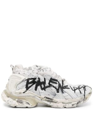 Balenciaga Runner Graffiti sneakers - Wit
