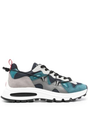 Dsquared2 Run panelled sneakers - Blauw