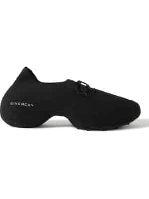 Givenchy - TK-360 Logo-Print Stretch-Knit Sneakers - Men - Black - EU 43