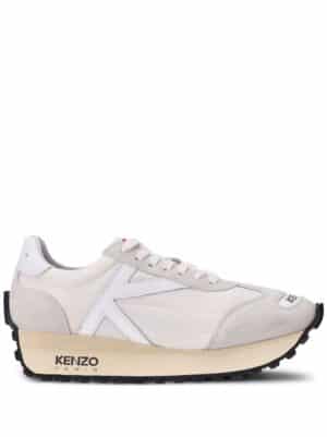 Kenzo Smile Run low-top sneakers - Wit