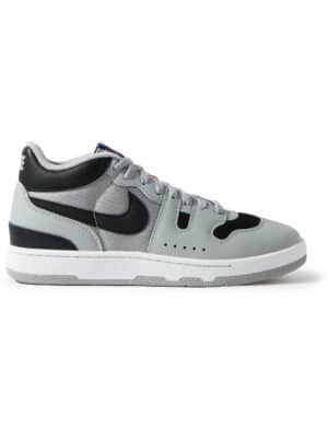 Nike - Mac Attack QS Leather and Mesh Sneakers - Men - Gray - US 9.5