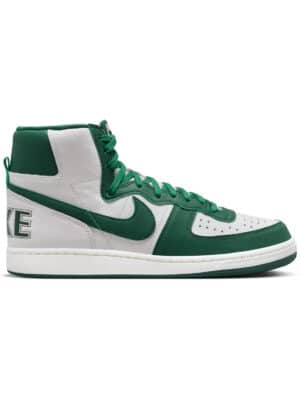 Nike - Terminator Leather High-Top Sneakers - Men - Green - US 6