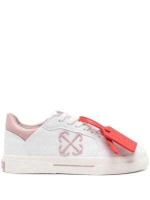 Off-White New Low Vulcanized canvas sneakers - Wit