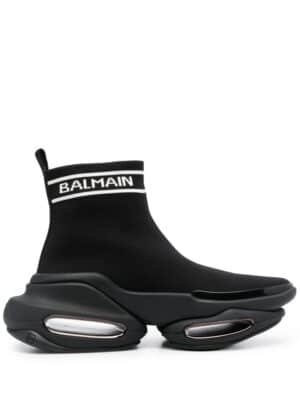 Balmain B-Bold high-top sneakers - Zwart