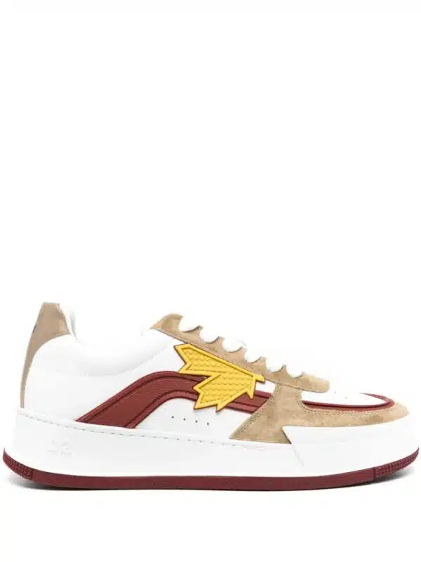 Dsquared2 Canadian leather sneakers - Wit