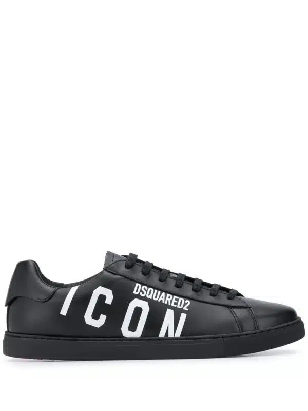 Dsquared2 Sneakers met logoprint - Zwart