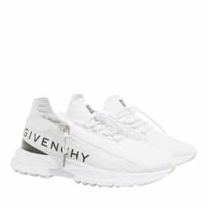 Givenchy Sneakers - Spectre Runner Sneaker In Leather With Zip in wit