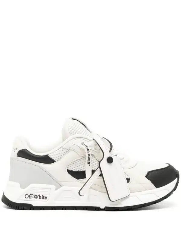 Off-White Kick Off leather sneakers - Wit