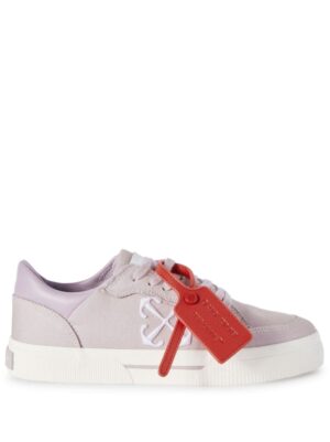 Off-White New Low Vulcanized canvas sneakers - Paars