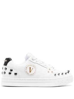 Versace Jeans Couture Leren sneakers - Wit